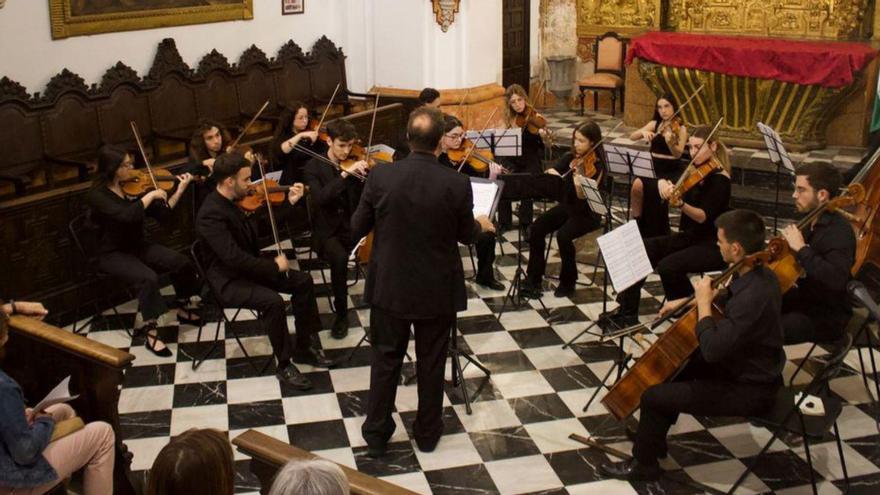 Actuación de la Orquesta del Conservatorio Superior de Córdoba.