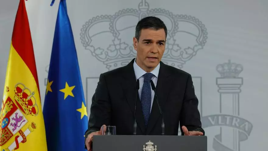 Directo | Comparecencia de Pedro S芍nchez desde la Moncloa