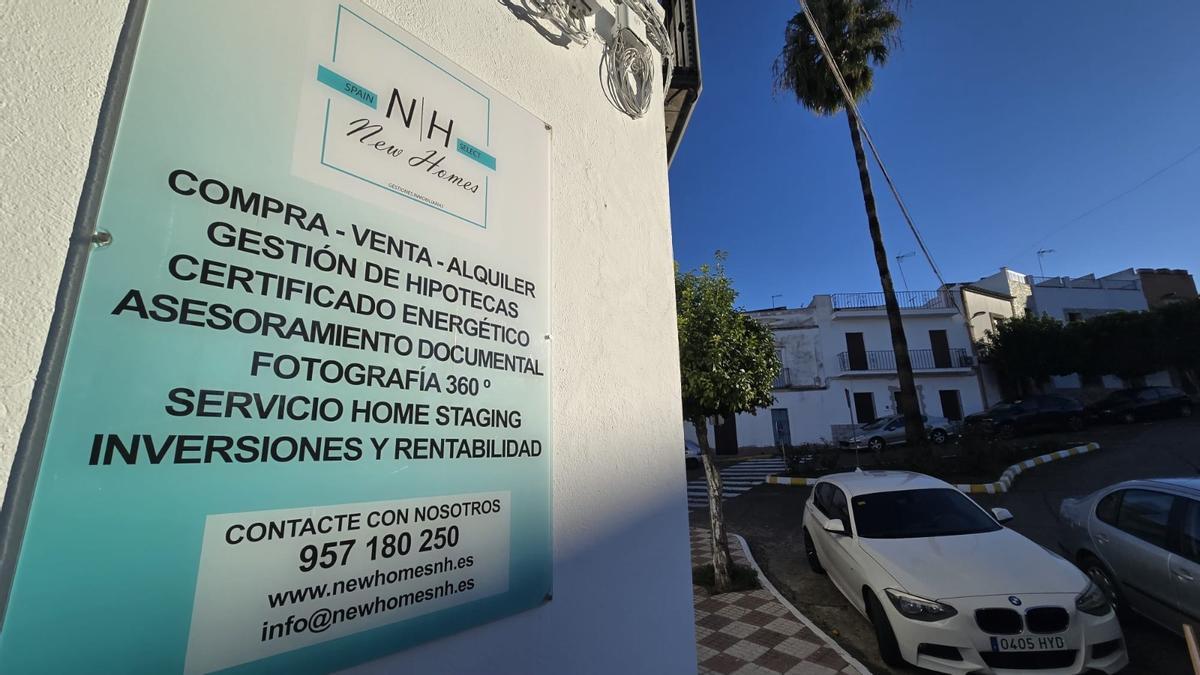 Exterior de New Homes Inmobiliaria.