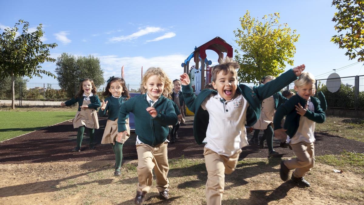 Alumnado de uno de los centros del Grupo Sorolla Educación en la Comunitat Valenciana.