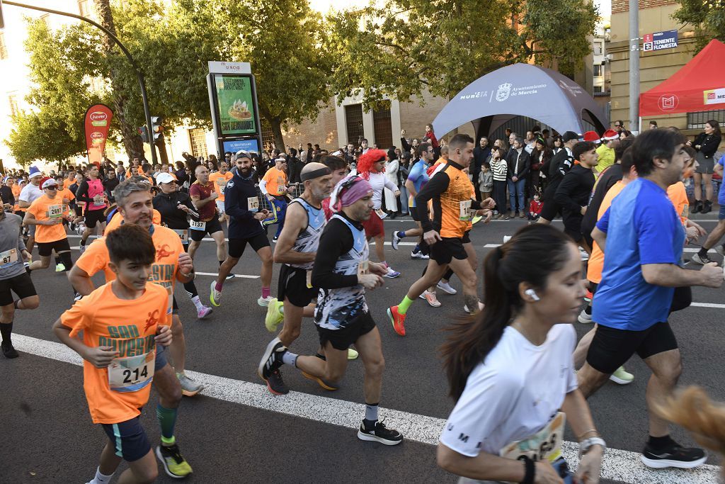 La San Silvestre 2025 en Murcia, en fotografías