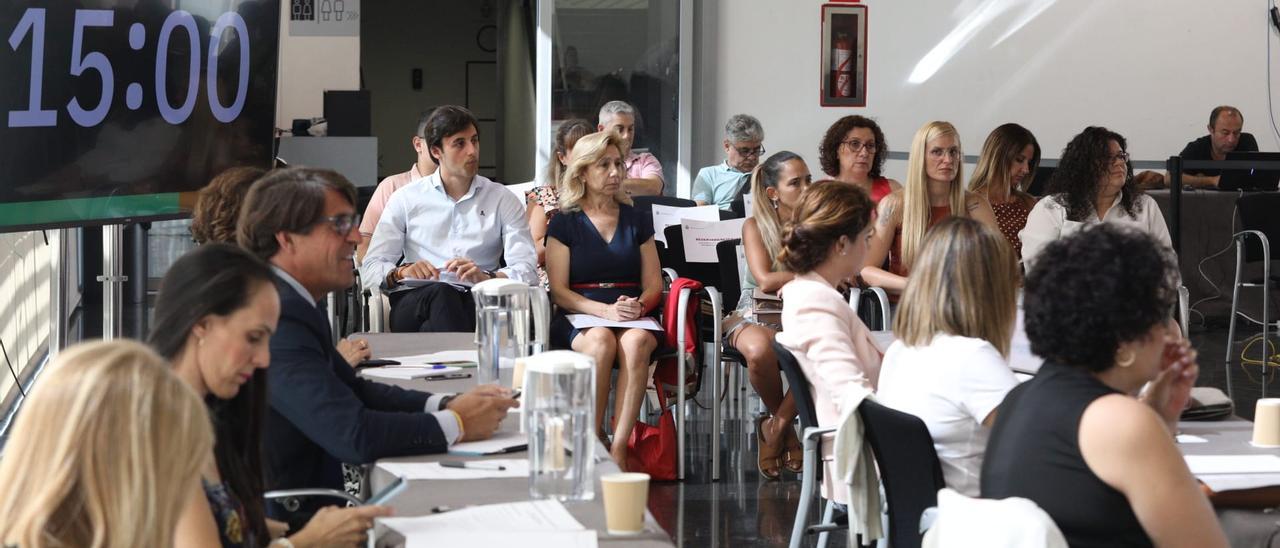 Asistentes al Debate del Estado del Municipio de Elche