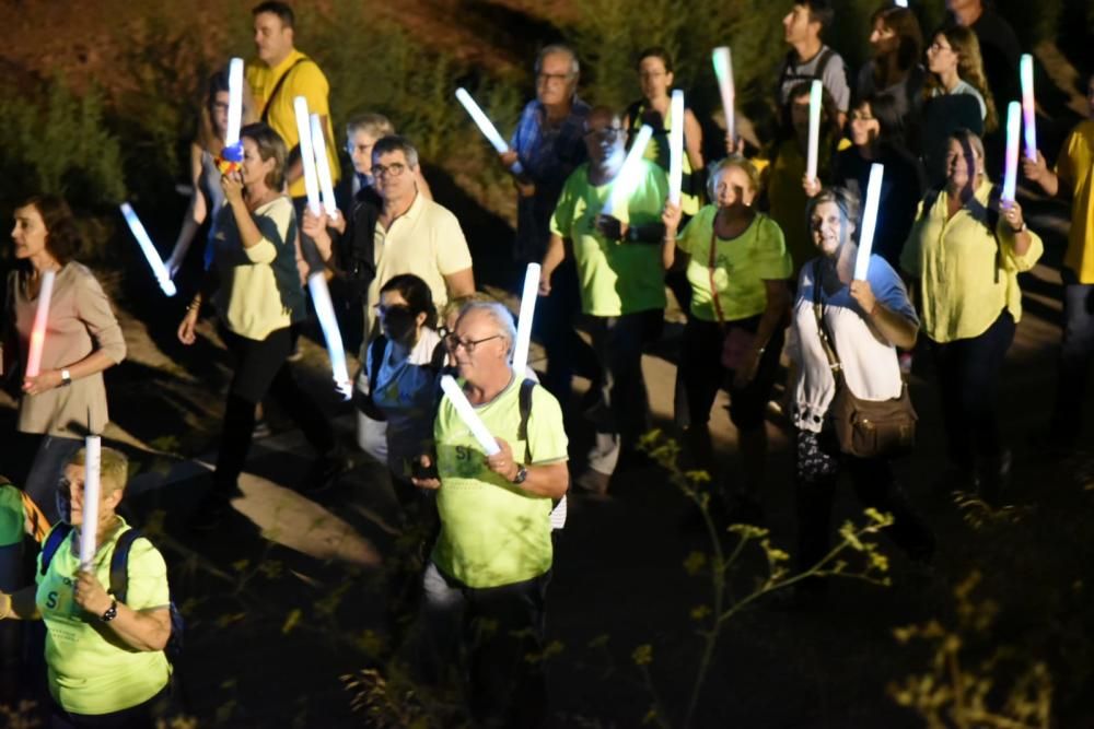 Marxa de torxes a Lledoners