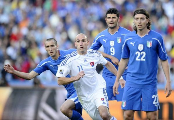Eslovaquia 3 - Italia 2