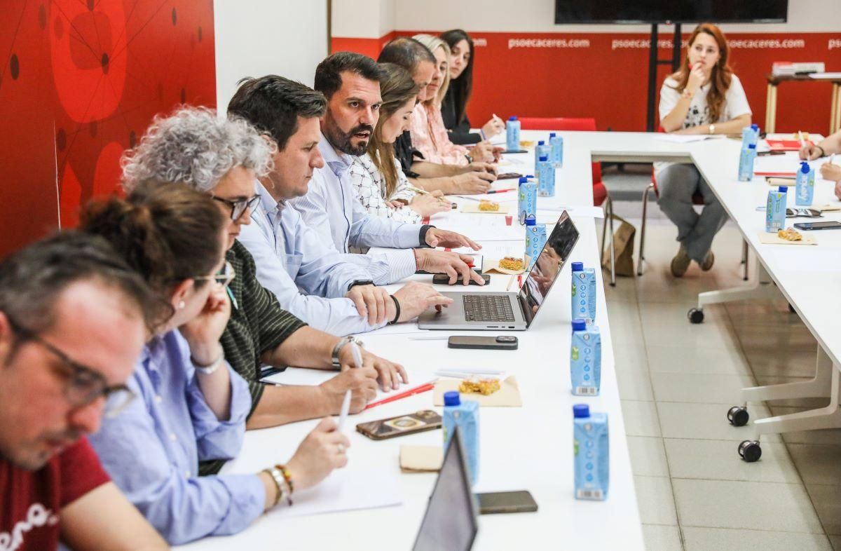 Cita del PSOE de Cáceres