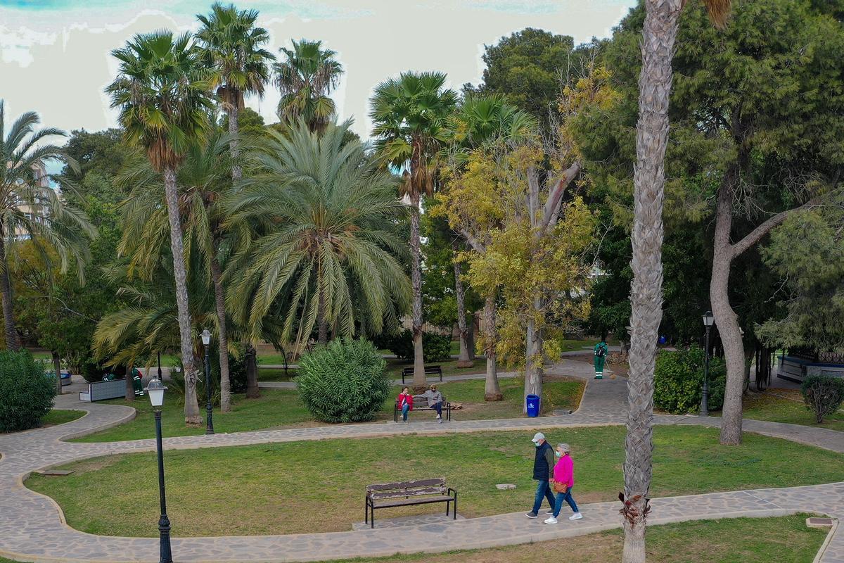 Imagen del parque de Doña Sinforosa