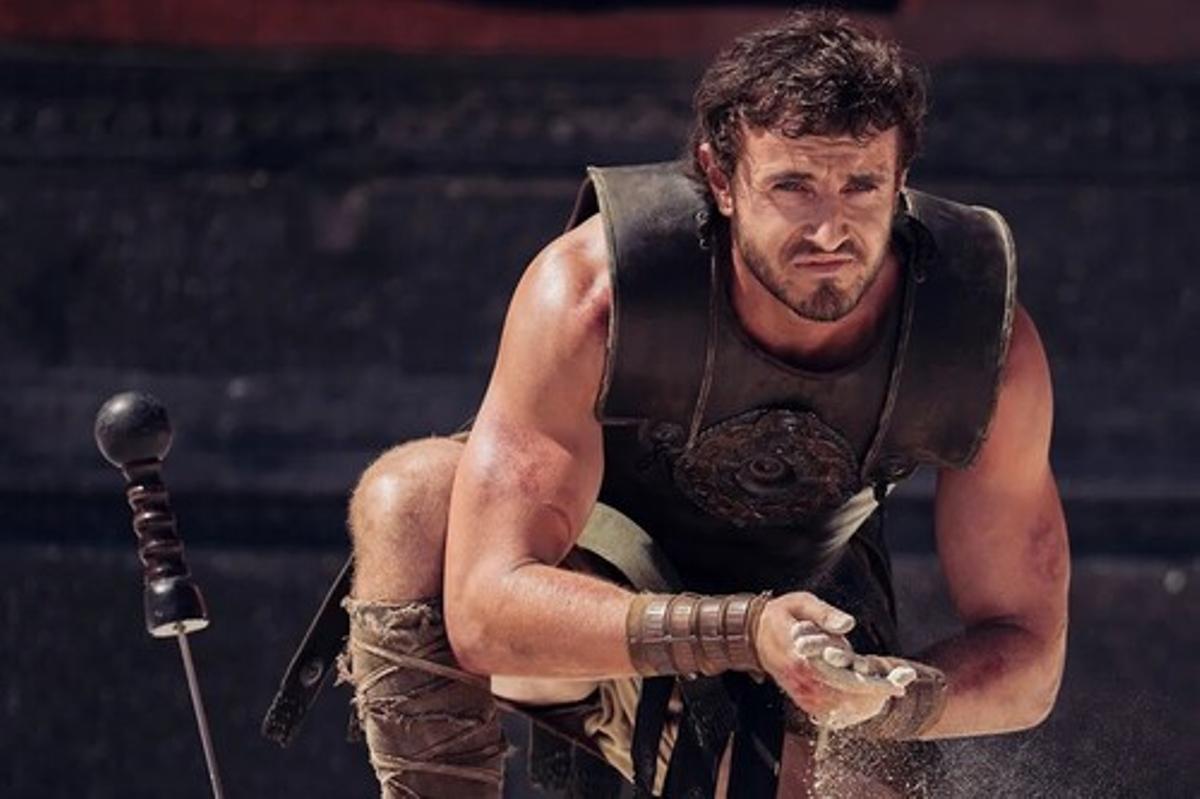 Paul Mescal en 'Gladiator II' de Ridley Scott.