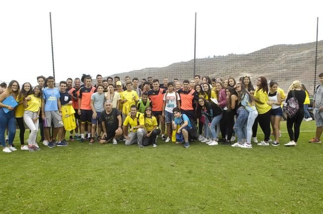 ENTRENAMIENTO DE LA UD LAS PALMAS EN BARRANCO ...