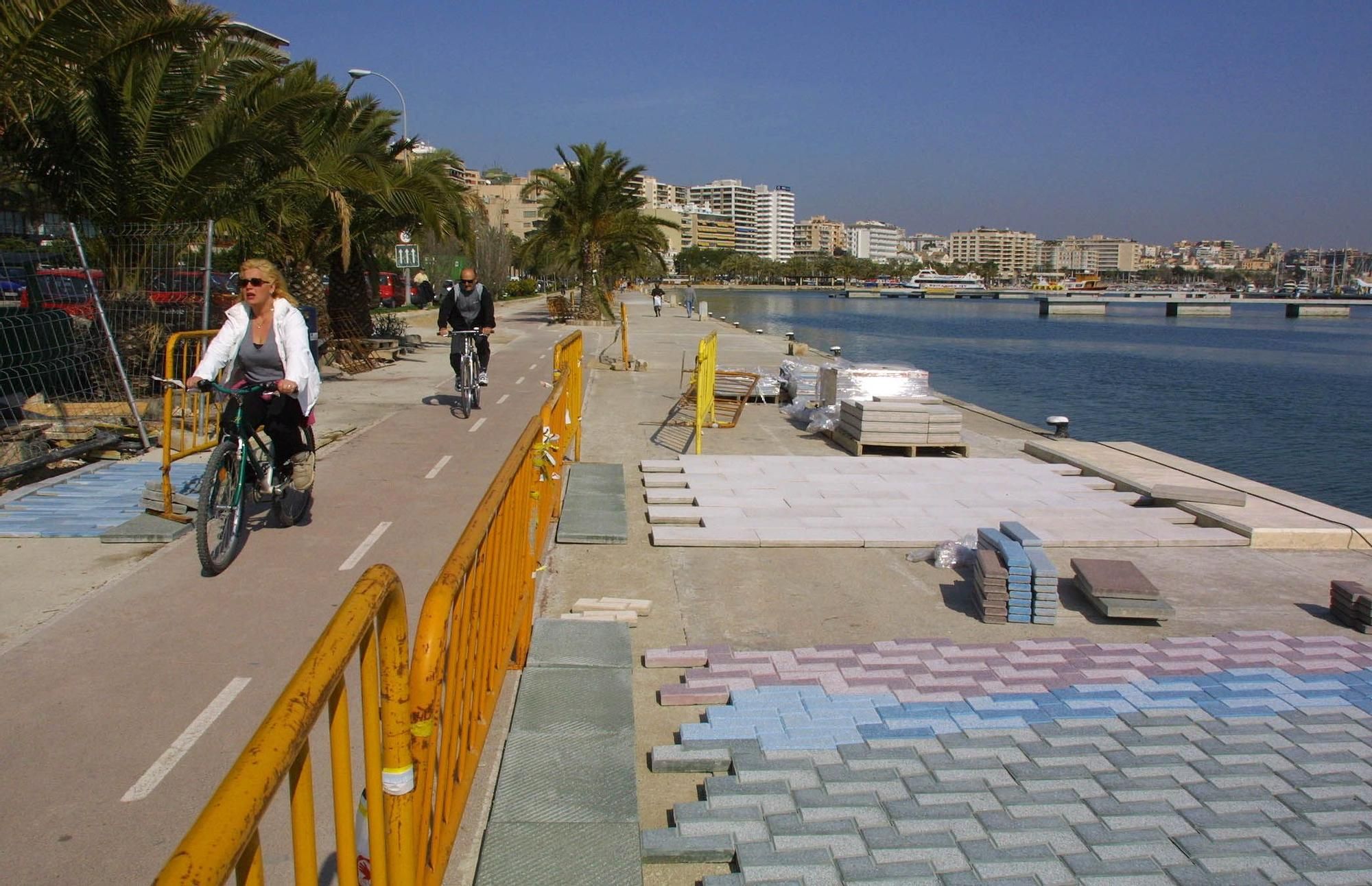 Wie sich Palmas Promenade "Paseo Marítimo" im Laufe der Zeit verändert hat