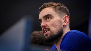 Tomas Satoransky, en la previa ante Olympiacos