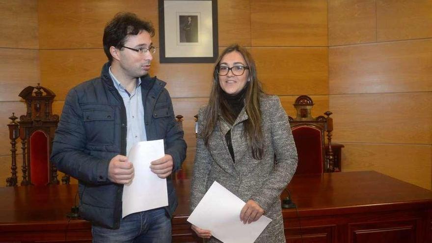 José Ramón Abal y Marién Padín Vázquez. //Noé Parga