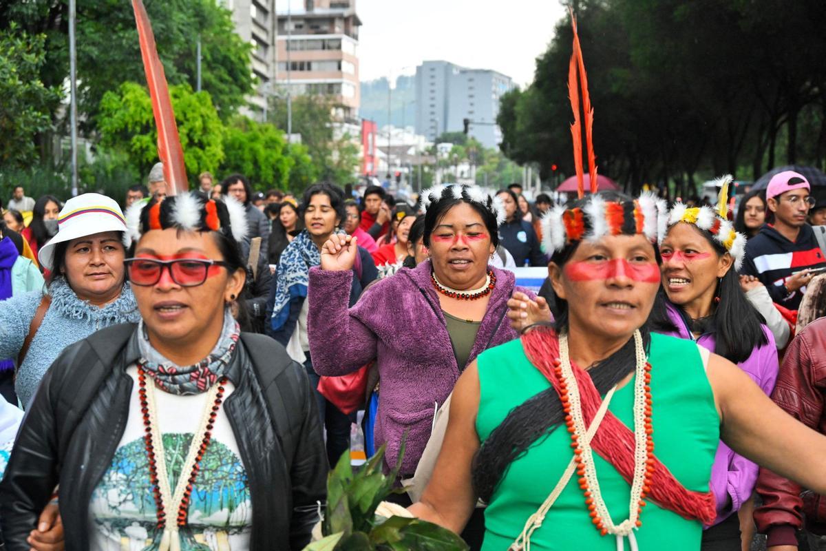 8M Celebración del Día internacional de la mujer en el mundo, Quito.