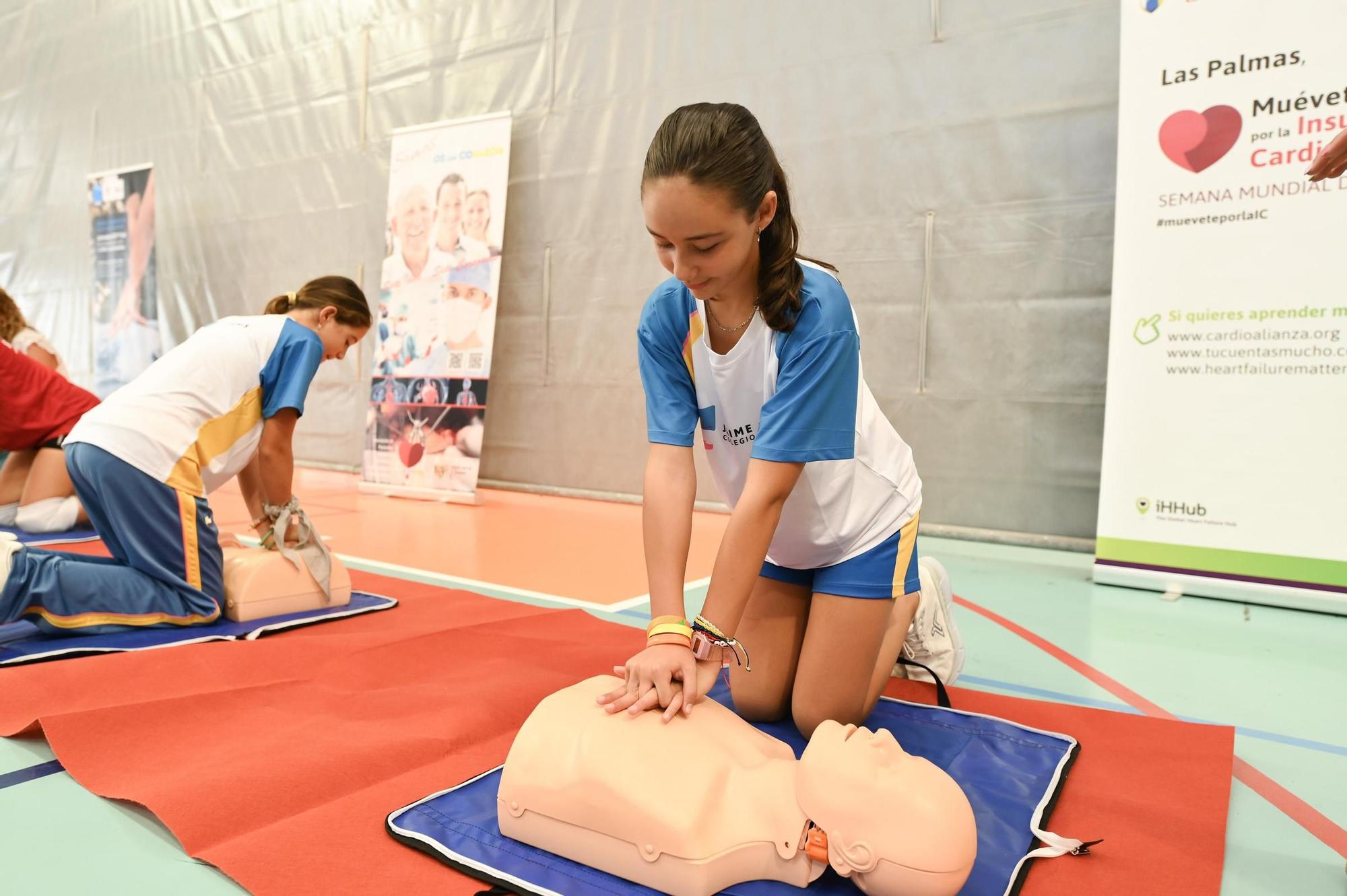 La cantera del CV San Roque aprende a salvar vidas