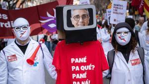 Els metges de Catalunya encaren la seva desena jornada de vaga, prevista per al 27 d’abril