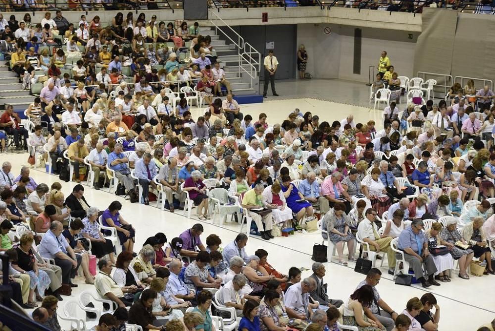 Bautismo multitudinario para abrazar a Jehová en Murcia