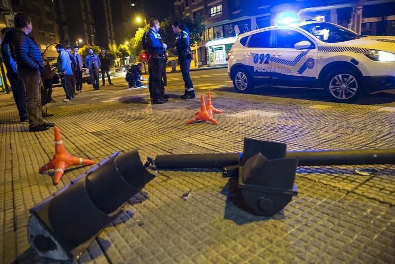 Atropello de una mujer en Avilés