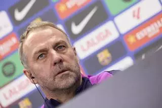 La rueda de prensa de Hansi Flick previa al Girona-Barça, en directo
