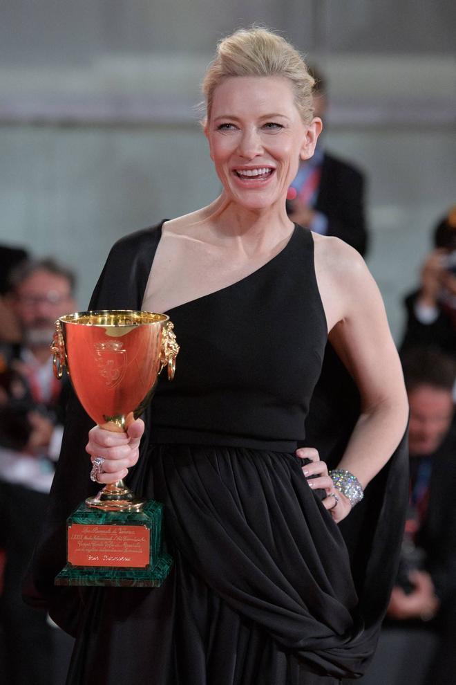 Cate Blanchett, ganadora de la Copa Volpi en Venecia