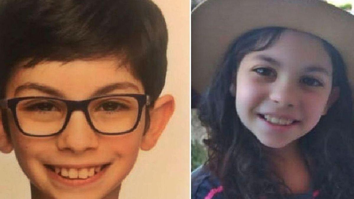 Kristian y Amantia Toska, los dos niños desaparecidos.
