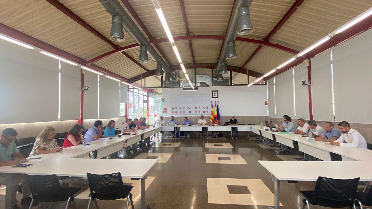 Sesión plenaria de la Mancomunitat