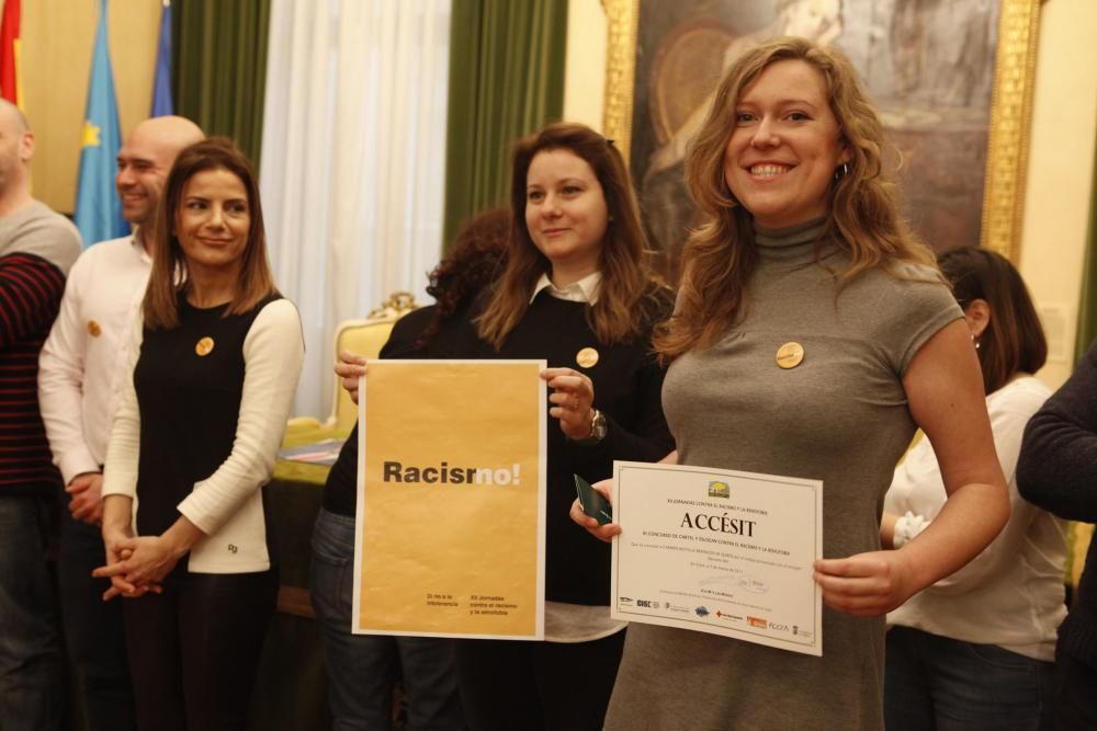 Presentación de las Jornadas contra el racismo y la xenofobia, así como los carteles ganadores