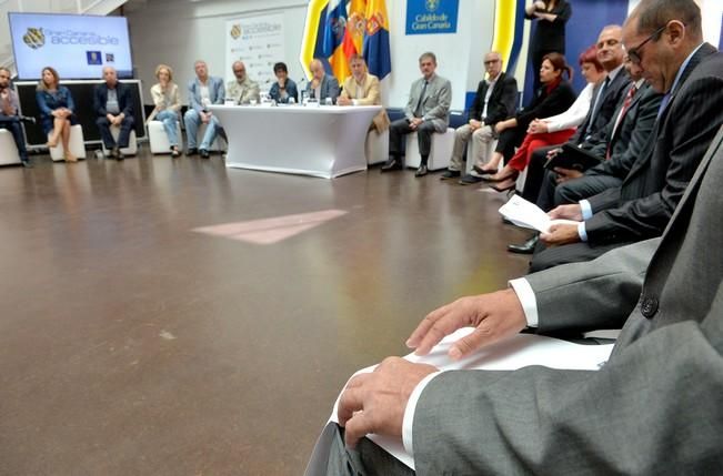 Pleno sobre accesibilidad en el Cabildo de Gran Canaria