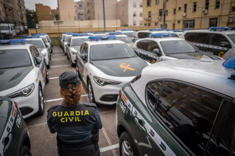 Presentación de nuevos vehículos de la Guardia Civil