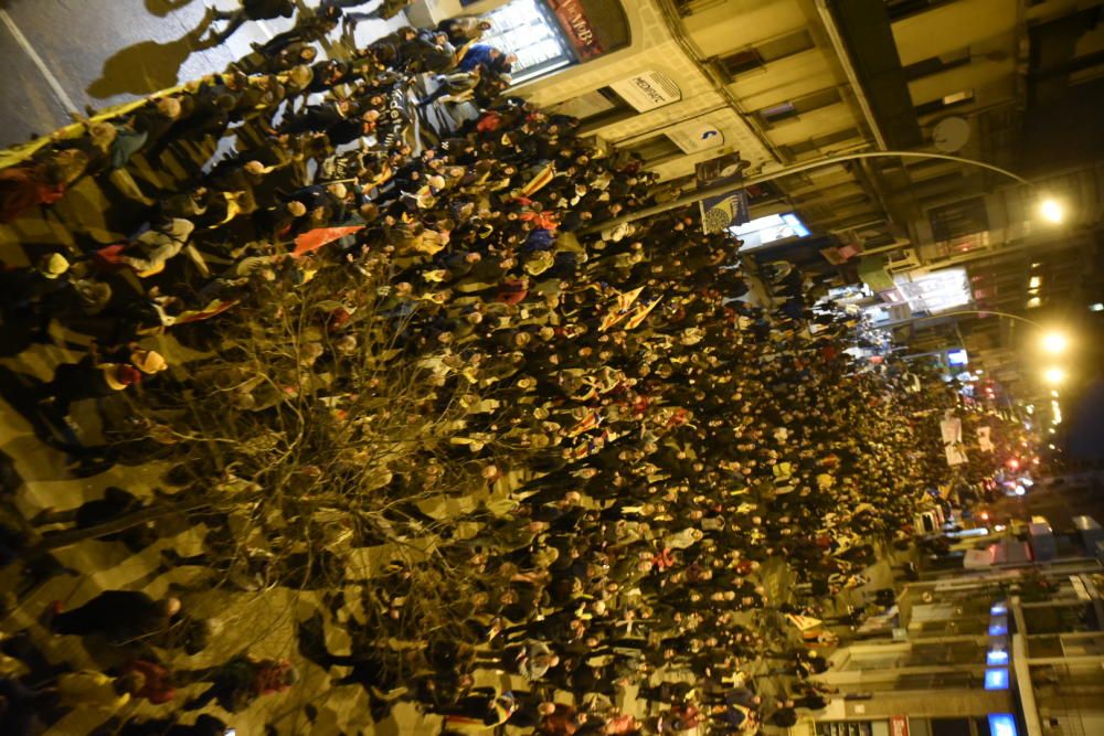 Manifestació del 21-F a Manresa