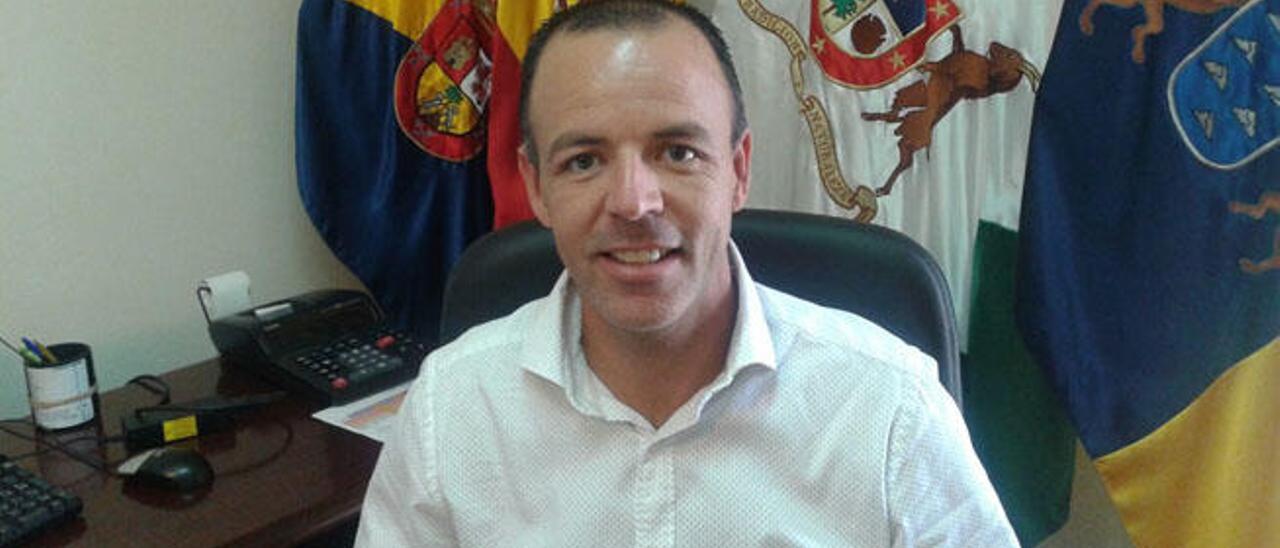 Roberto García, alcalde de Artenara.