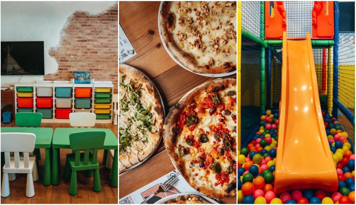 La Favorita, el restaurante italiano de Málaga con pizzas sin gluten y sin lactosa con su propia ludoteca y parque para las familias: "Buenísimas, muy sabrosas y abundantes"