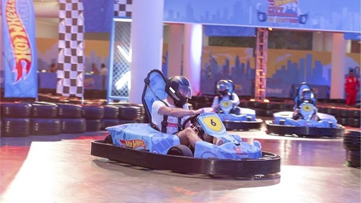 Karting en 'hot wheels'.