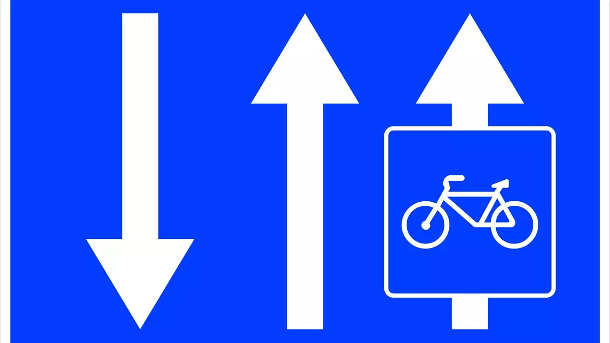 Test rápido de conducción: si ves esta señal, ¿puedes circular por el carril de la derecha del todo?
