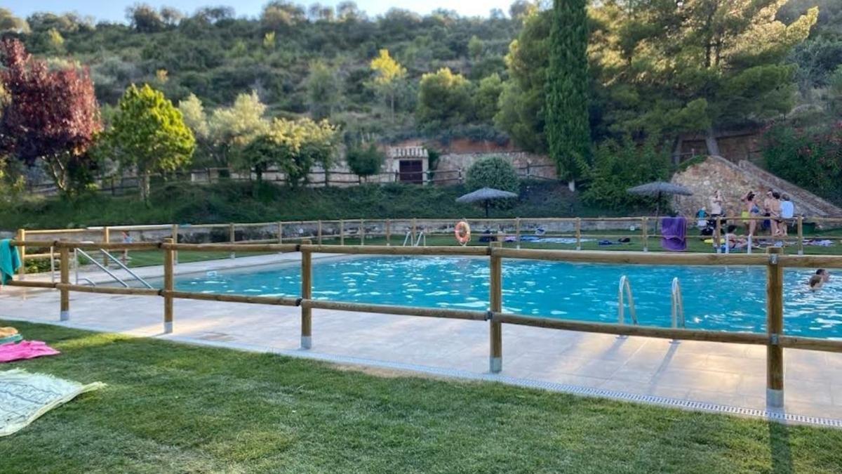 Piscina municipal de Alquézar