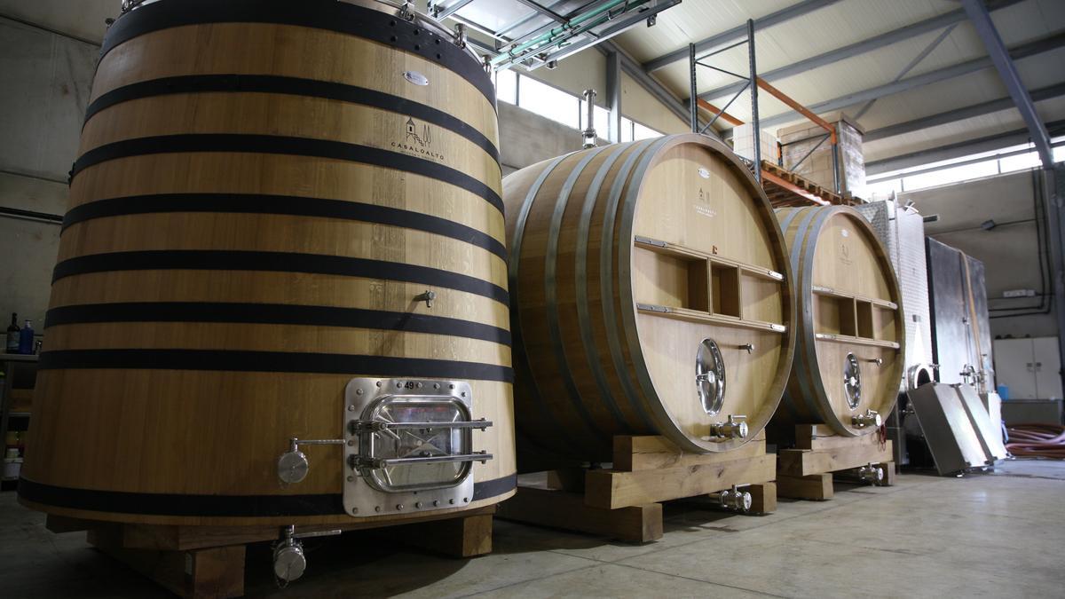 Casa Lo Alto elabora sus vinos con fudres de roble, que permite la microoxigenación.