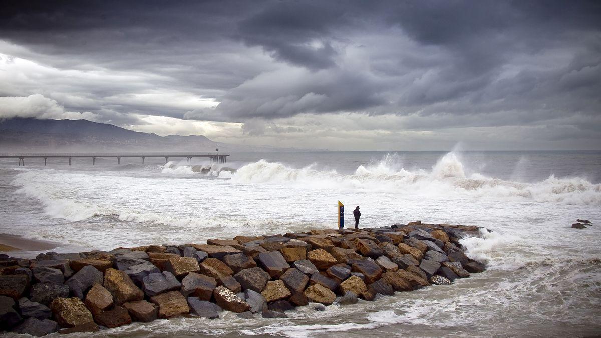 Lluvia sobre Barcelona