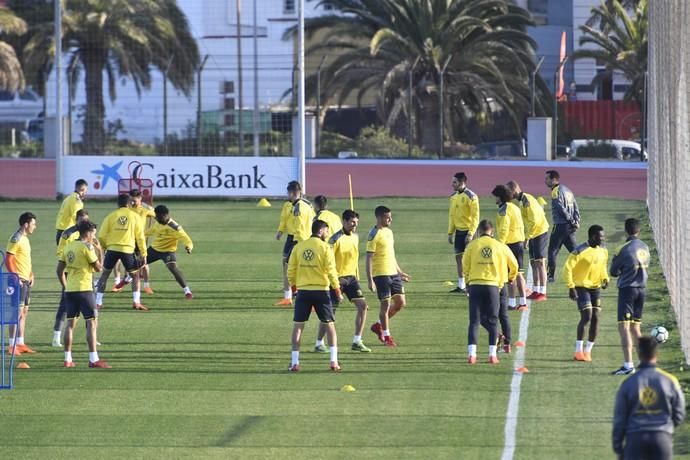 ENTRENAMIENTO DE LA UD LAS PALMAS