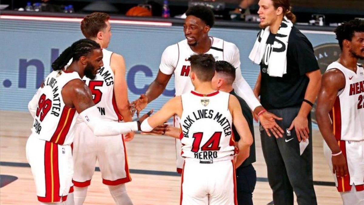 Miami gana y alarga a un sexto partido las Finales de la NBA