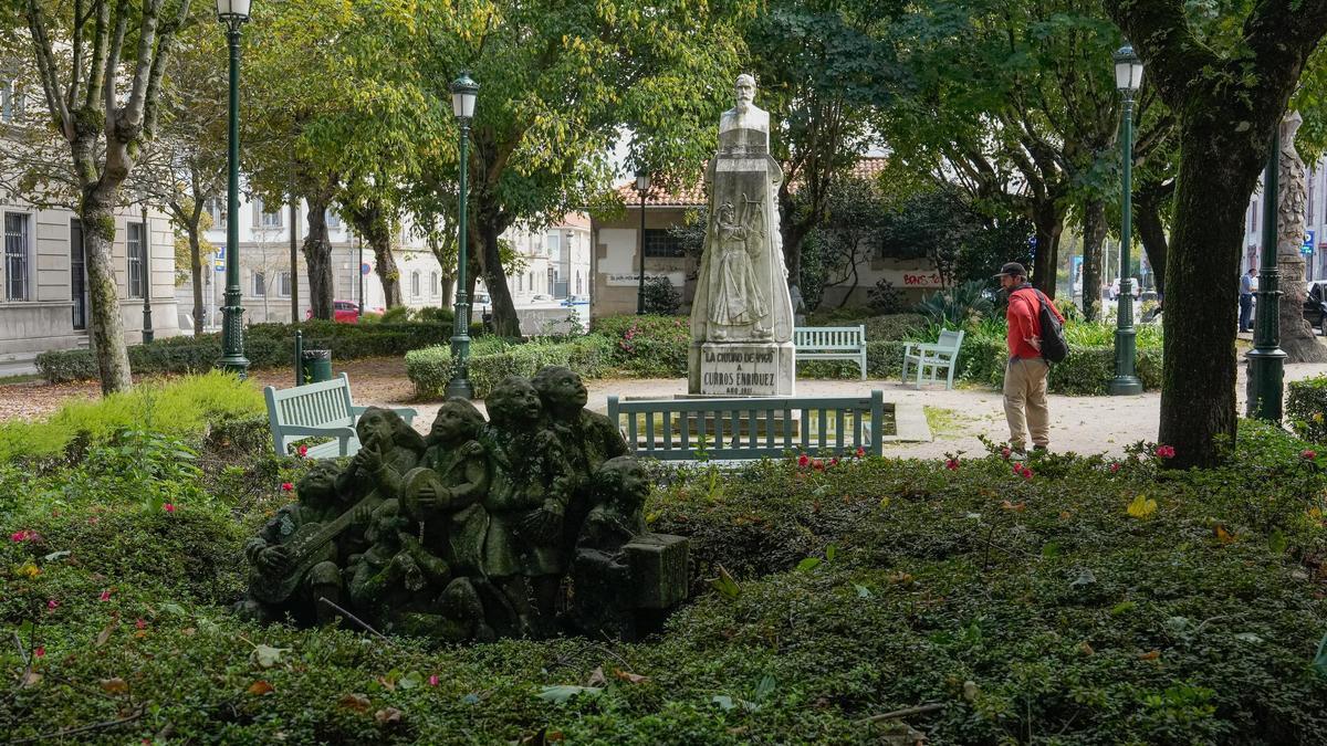 La galería de esculturas al aire libre de la Alameda de Vigo