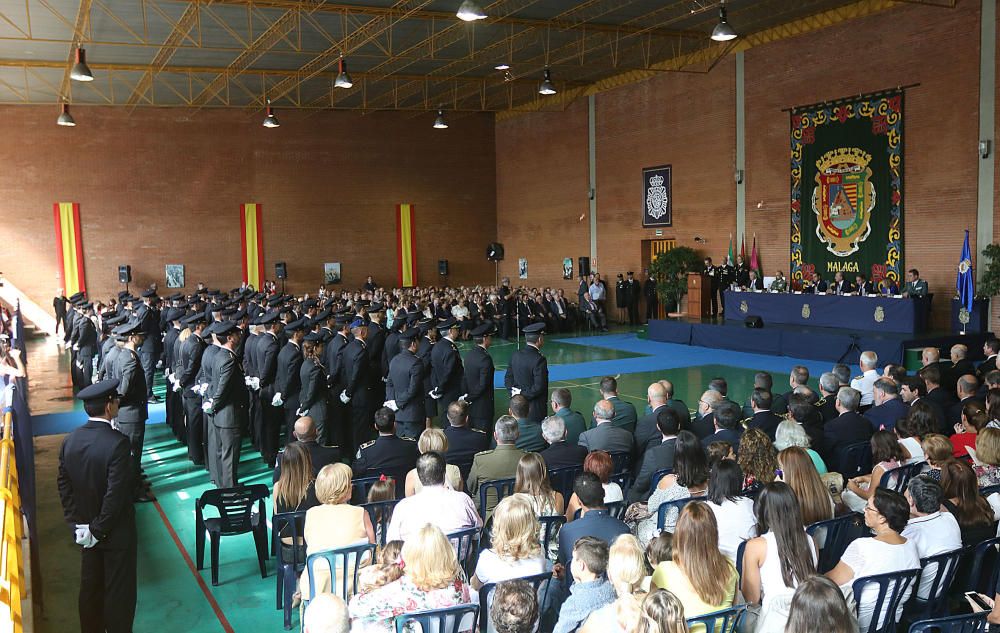 El subdelegado del Gobierno, Miguel Briones, ha presidido el acto y ha centrado gran parte de su discurso al desafío independentista en Cataluña.