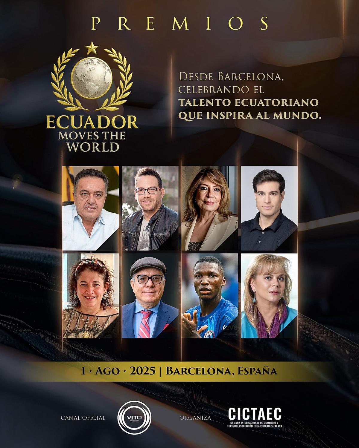 Premios 'Ecuador Moves the World'