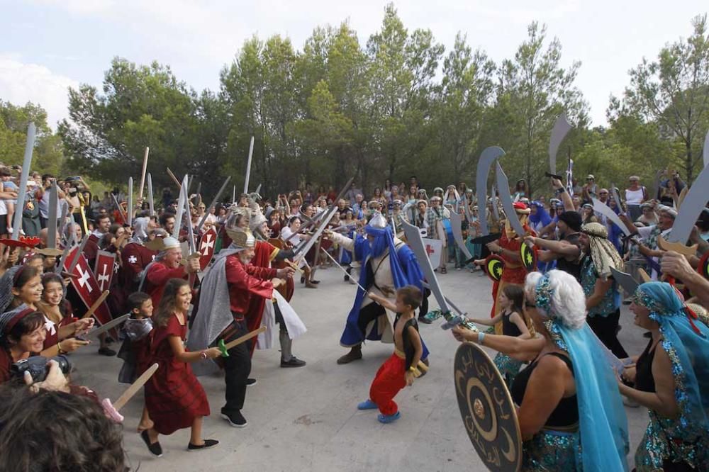 Fiesta de moros y cristianos en Santa Ponça