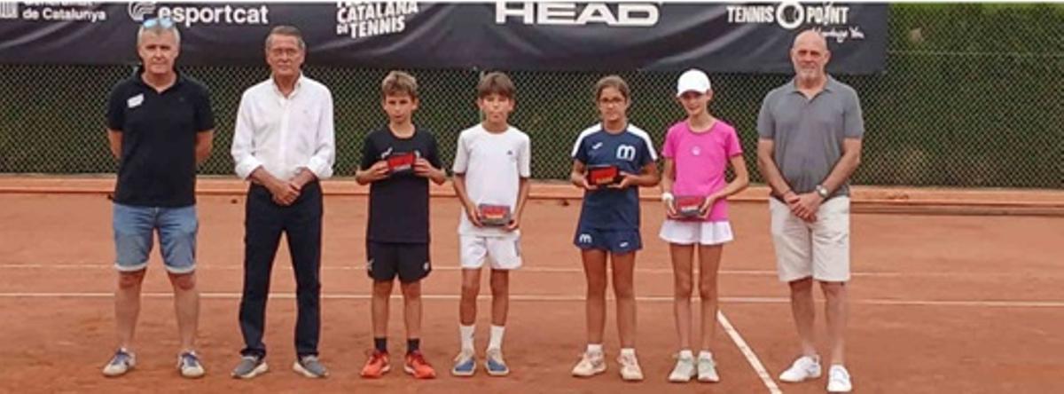 Campions i finalistes del Campionat de Catalunya Sub 11//FCT