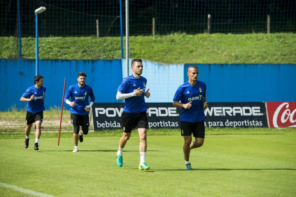 Entrenamiento del Real Oviedo