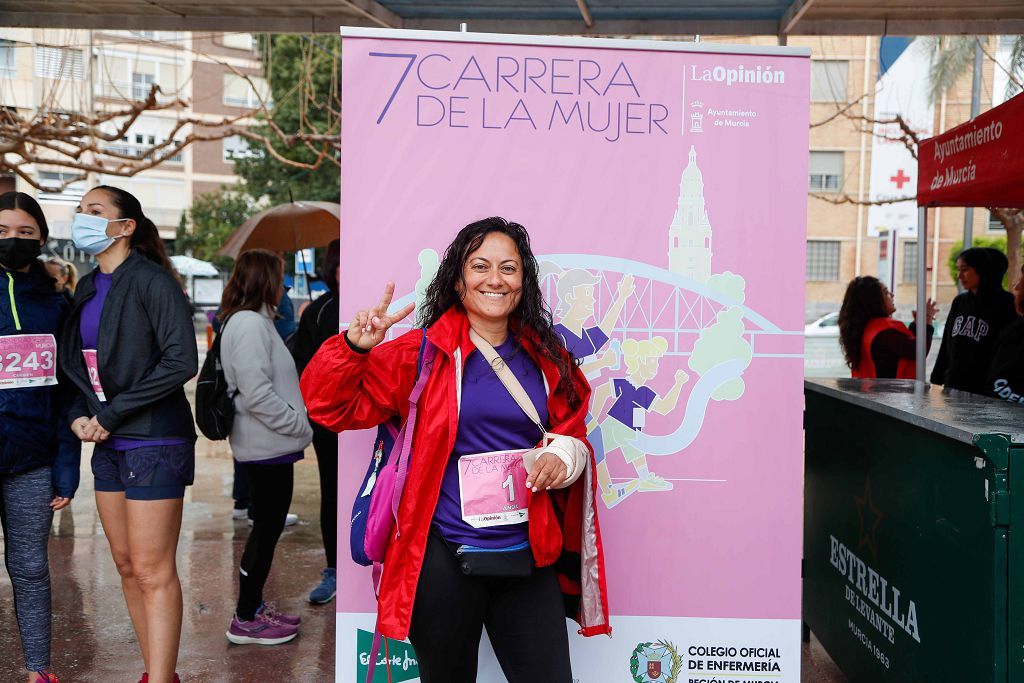 Carrera de la Mujer Murcia 2022: las participantes posan en el photocall