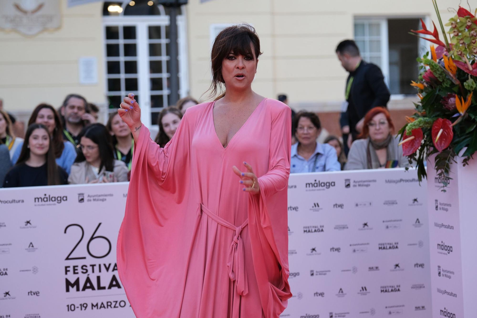 Las imágenes de la alfombra roja de la gala inaugural del 26 Festival de Málaga