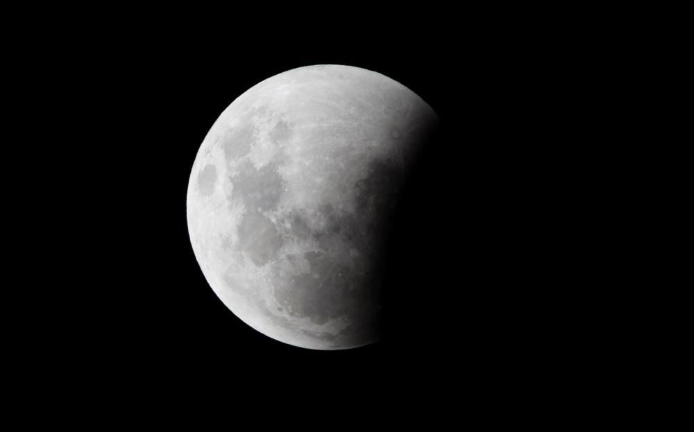 Eclipse total de luna en República Dominicana