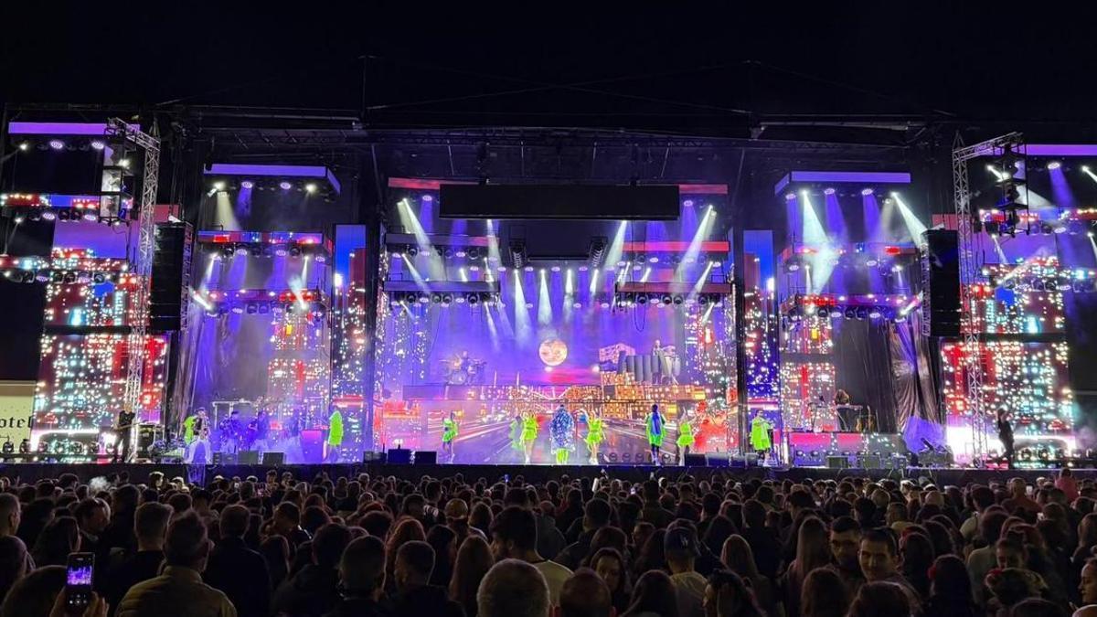 la orquesta Panorama actúa el 19 de agosto en La Raya