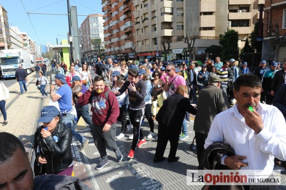 Manifestación de los agricultores por el Mar Menor en Murcia