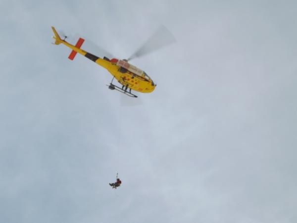 Simulacre de rescat a Vallter