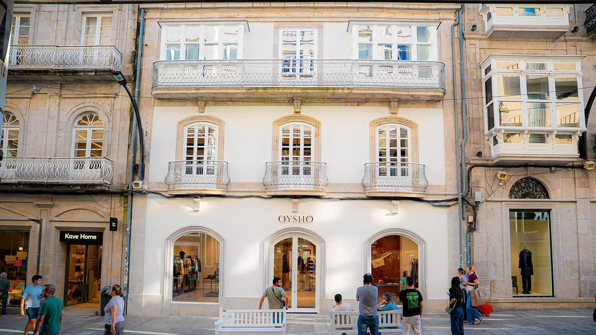 Oysho estrena hoy su tienda en Príncipe: así es el nuevo aspecto del edificio del histórico Estudio Pacheco